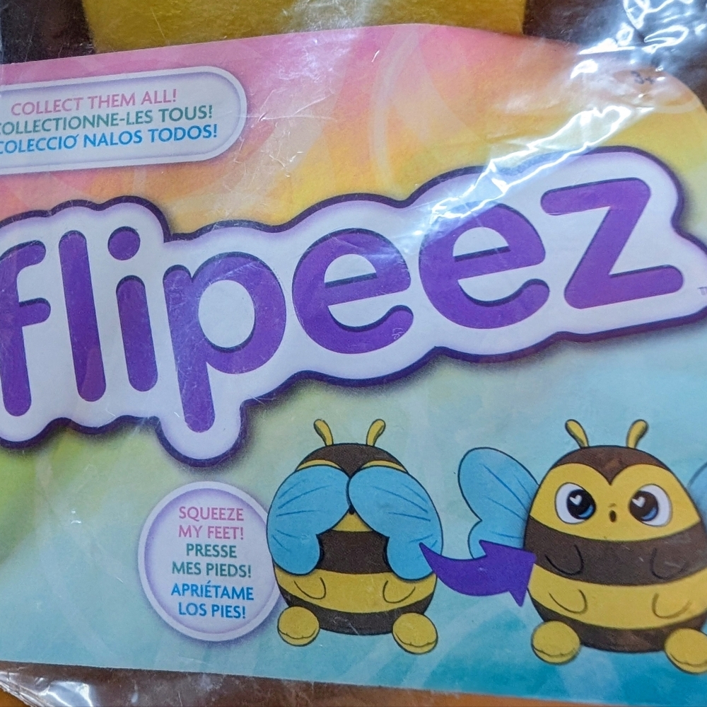 ✨ Flipeez “Bee” Plush – Interactive Wing-Flapping Toy | NWT ✨